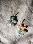 Whole Mood - abstract flower dangles