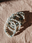 Matte Amazonite Crystal Bracelet