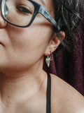 High Priestess Asymmetrical Earrings Set
