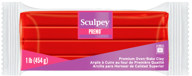 Premo Sculpey Cadmium Red - 1 lb.